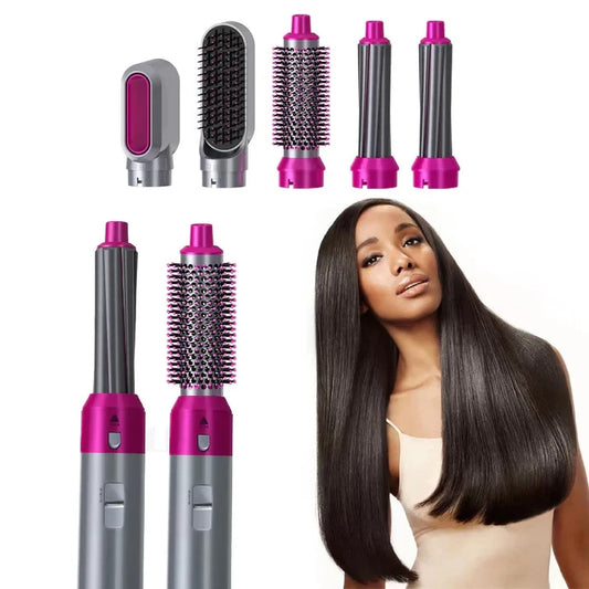 HAIRPRO 5 EN 1 – SECA, ALISA Y MOLDEA EN MINUTOS.